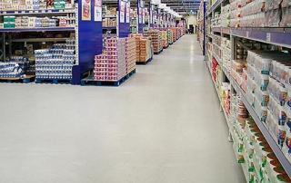 Flatness in Wide Aisles