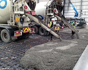 Constructing Industrial Concrete Floor